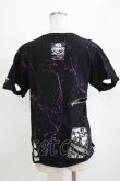 画像3: SEX POT ReVeNGe / ダメージカスタムTシャツ M ブラック H-26-01-25-038-SP-TO-KB-ZH (3)