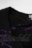 画像5: SEX POT ReVeNGe / ダメージカスタムTシャツ M ブラック H-26-01-25-038-SP-TO-KB-ZH (5)