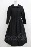 画像1: Jane Marple / Vintage quilt Colette dress  ブラック H-26-01-25-005-JM-OP-KB-ZH (1)