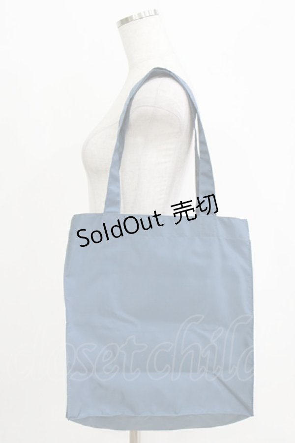 画像2: Jane Marple / プリントトート  ブルー H-26-01-25-041-JM-BG-KB-ZH (2)