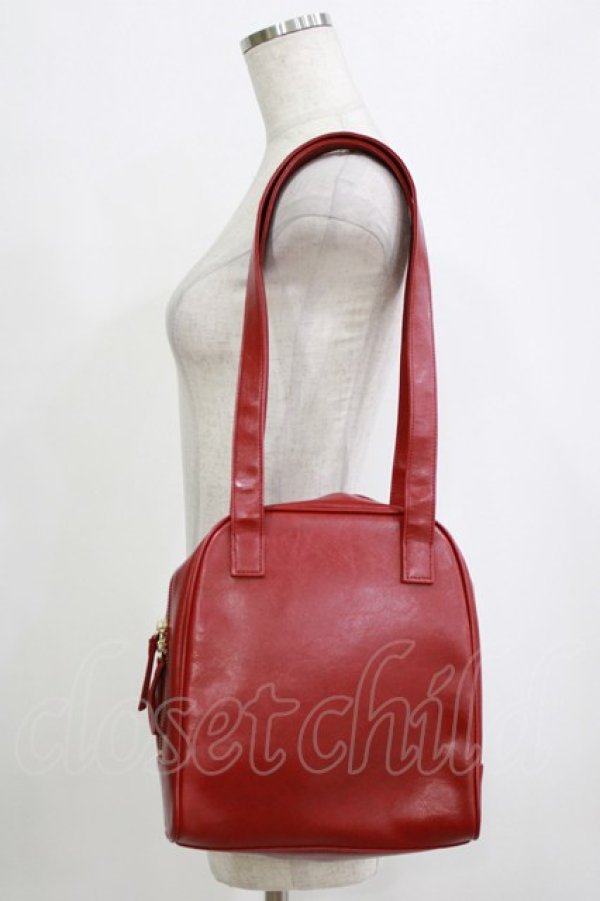 画像2: Jane Marple / リボンモチーのステラショルダー  ワイン H-26-01-25-044-JM-BG-KB-ZH (2)