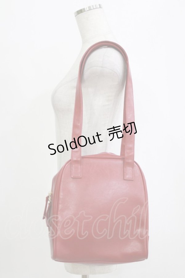 画像2: Jane Marple / リボンモチーのステラショルダー  ワイン H-26-01-25-044-JM-BG-KB-ZH (2)