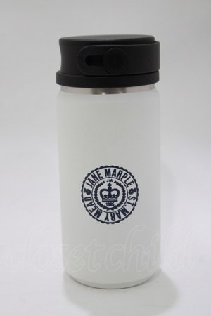 画像: Jane Marple / ステンレスボトル  ホワイト H-26-01-25-053-JM-ZA-KB-ZH