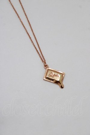 画像: Q-pot. / チョコレートネックレス  ピンクゴールド H-26-01-25-054-QP-AC-KB-ZH