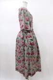 画像3: Jane Marple Dans Le Salon / Winter cherries day dress  ミント H-26-01-25-1025-JM-OP-KB-ZH (3)