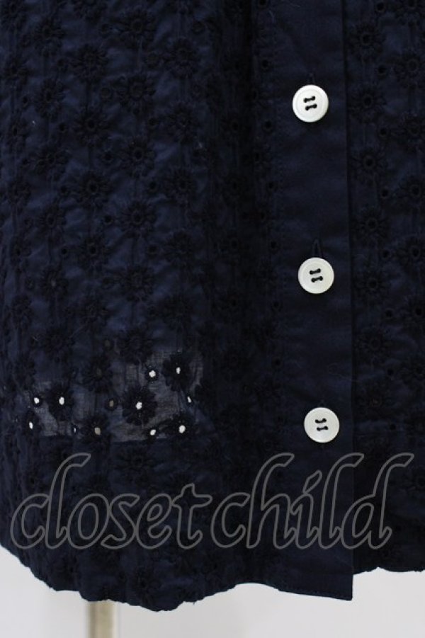 画像5: Jane Marple Dans Le Salon / Lace sailor dress  ネイビー H-26-01-25-1032-JM-OP-KB-ZH (5)