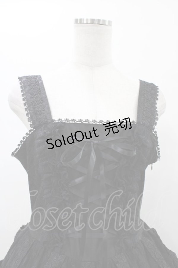 画像4: h.NAOTO / Rose Bird Cage Dress【XL size】  ブラック H-26-01-25-1034-HN-OP-KB-ZH (4)
