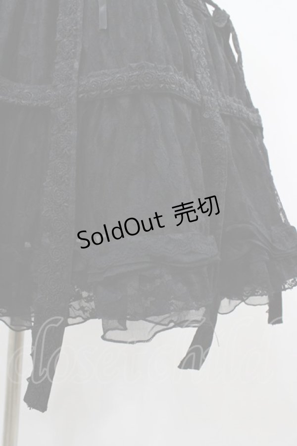 画像5: h.NAOTO / Rose Bird Cage Dress【XL size】  ブラック H-26-01-25-1034-HN-OP-KB-ZH (5)