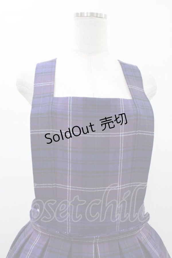 画像4: Jane Marple / タータンチェックドミトリースカート  バイオレット H-26-01-25-1035-JM-SK-KB-ZH (4)