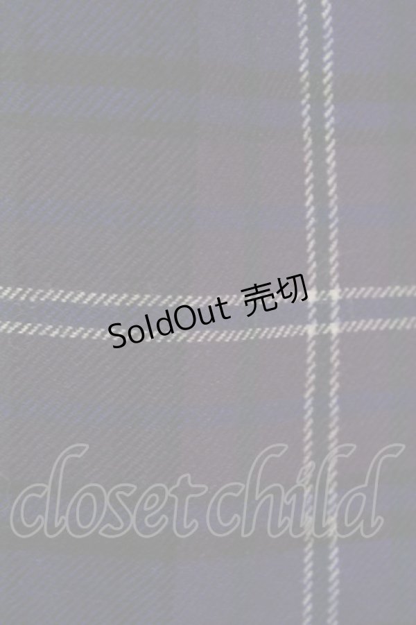 画像5: Jane Marple / タータンチェックドミトリースカート  バイオレット H-26-01-25-1035-JM-SK-KB-ZH (5)