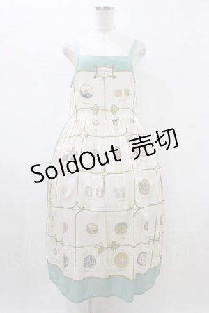 画像: Jane Marple Dans Le Salon / Precious buttons strap dress  ミント H-26-01-25-1036-JM-OP-KB-ZH