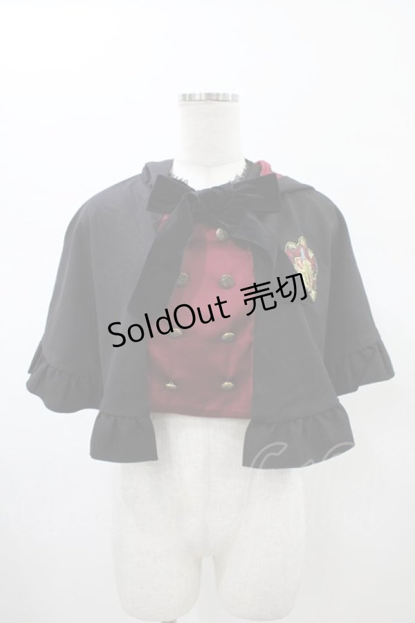 画像1: ATELIER PIERROT / ハリー・ポッター ダブルボタン2Wayケープ  グリフィンドール（レッド） H-26-01-25-1007-EL-JA-KB-ZH (1)