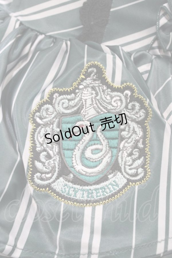 画像5: ATELIER PIERROT / ハリー・ポッター フリルコルセットスカート  スリザリン（グリーン） H-26-01-25-1039-EL-SK-KB-ZH (5)