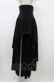 画像1: Moi-meme-Moitie / コルセットオーバースカート  黒 H-26-01-25-1040-MO-SK-KB-ZH (1)