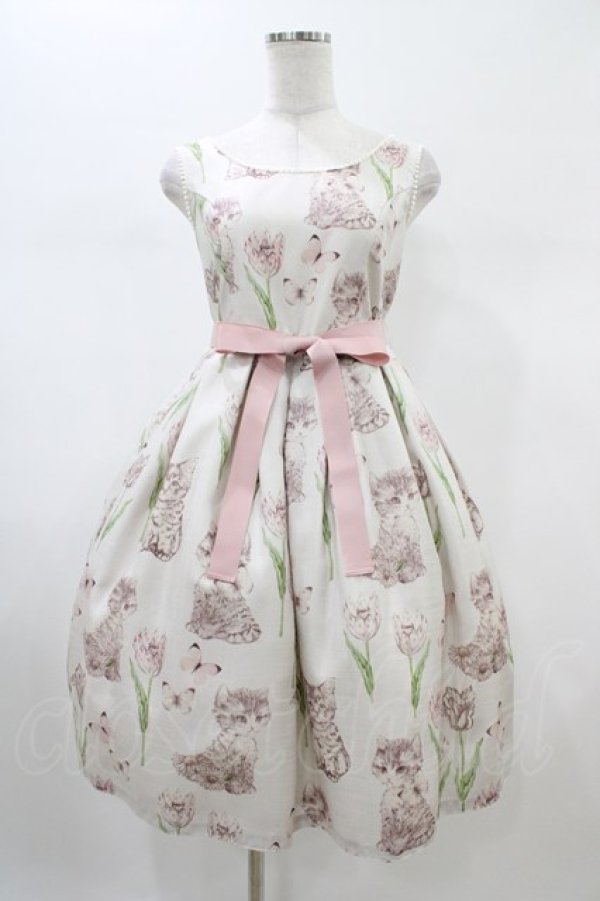 画像1: Emily Temple cute / Kittenワンピース  ピンク H-26-01-25-1041-ET-OP-KB-ZH (1)