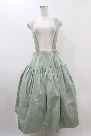 画像: Jane Marple / Vintage Burberry Suspenders Skirt  ミントグリーン H-26-01-25-1042-JM-SK-KB-ZH