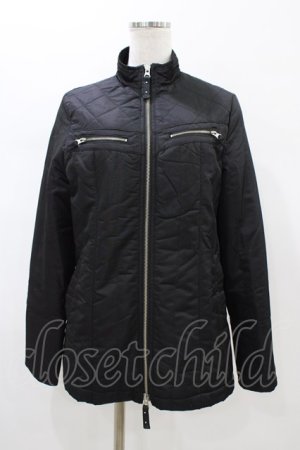 画像: Ozz Croce / ZIPブルゾンジャケット  ブラック H-26-01-25-1054-OO-JA-KB-ZH