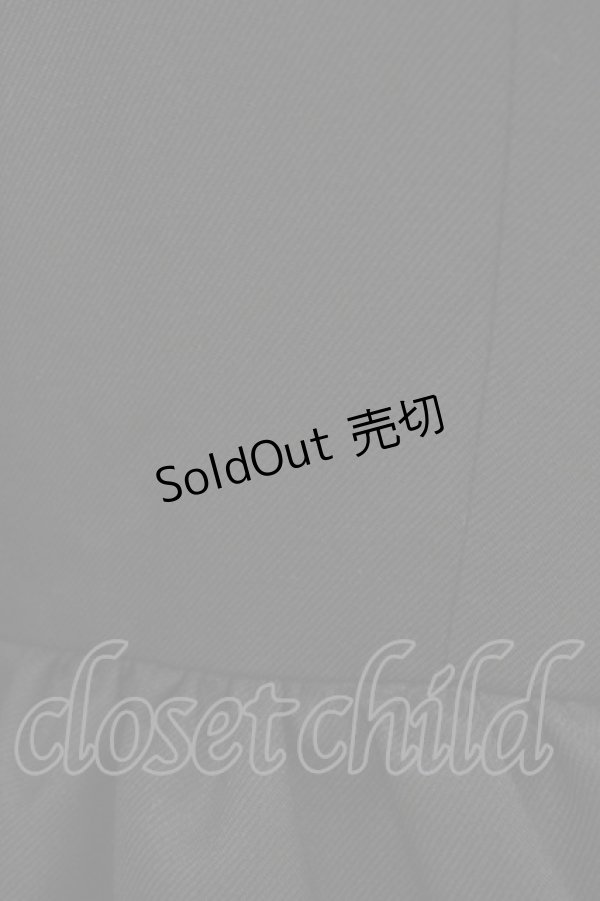 画像5: BPN / フリルロングジャケット  ブラック H-26-01-25-1010-GO-JA-KB-ZH (5)