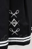 画像5: DimMoire / REFLEM×DimMoire/ロゴ刺繍セーラーSET UP  黒×白 H-26-01-25-1014-0-OP-KB-ZH (5)