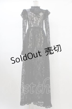 画像: KILL STAR / Enmity Maxi Dress XS ブラック H-26-01-25-1015-SL-OP-KB-ZH