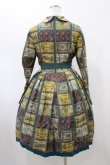 画像2: Jane Marple / Chocolat classiqueのワンピース  グリーン H-26-01-25-1024-JM-OP-KB-ZH (2)