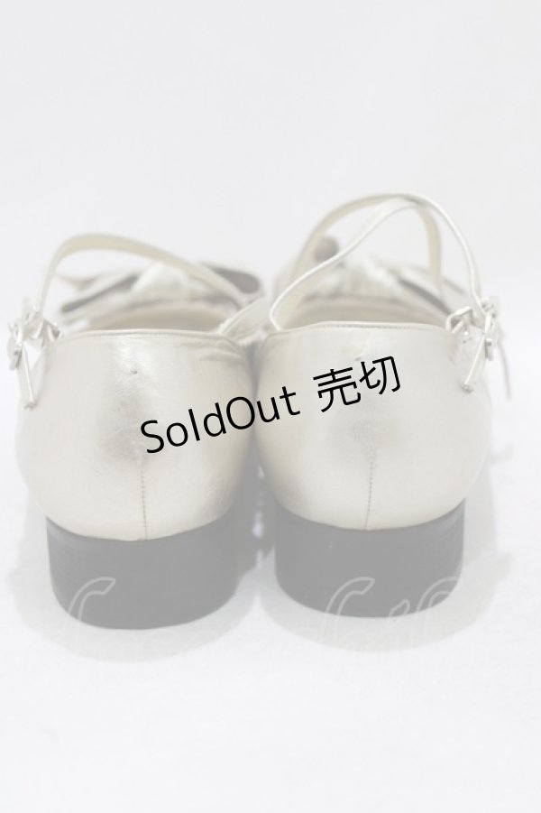 画像4: Shirley Temple / リボンストラップシューズ 24.5cm ゴールド H-26-01-25-060-ET-SH-KB-ZH (4)