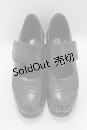 画像: Jane Marple / ワイドストラップメリージェーン S ブラック H-26-01-25-063-JM-SH-KB-ZH