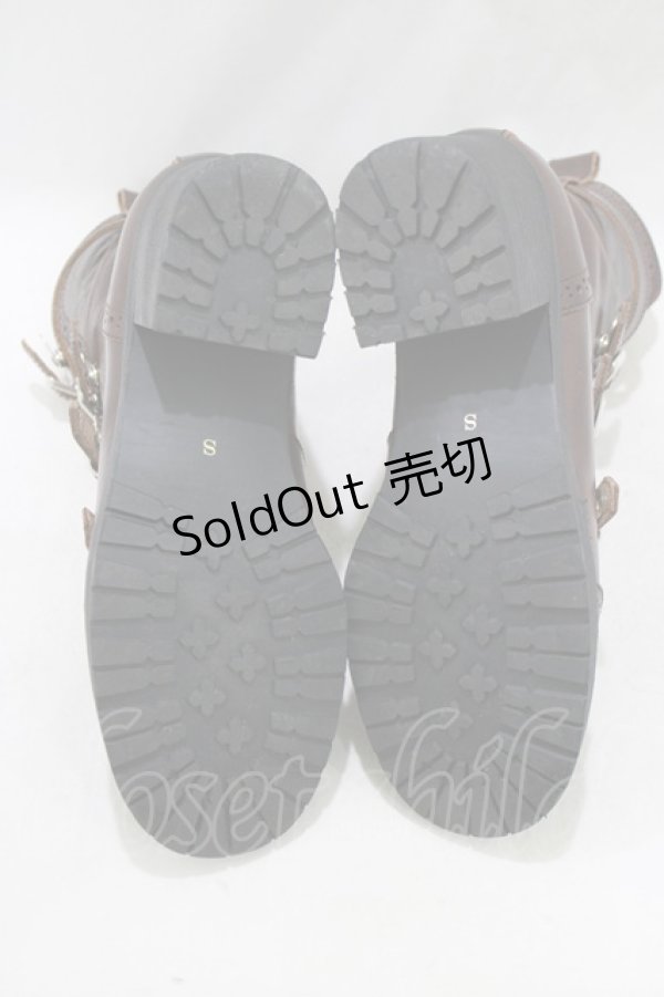 画像4: Jane Marple / 4ストラップシューズ S ブラウン H-26-01-25-064-JM-SH-KB-ZH (4)