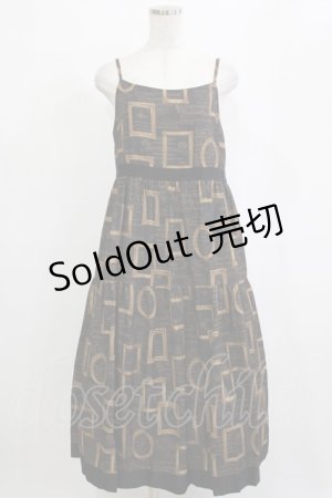 画像: Jane Marple / Eternal Framesストラップドレス  チャコールグレー H-26-01-25-009-JM-OP-KB-ZH