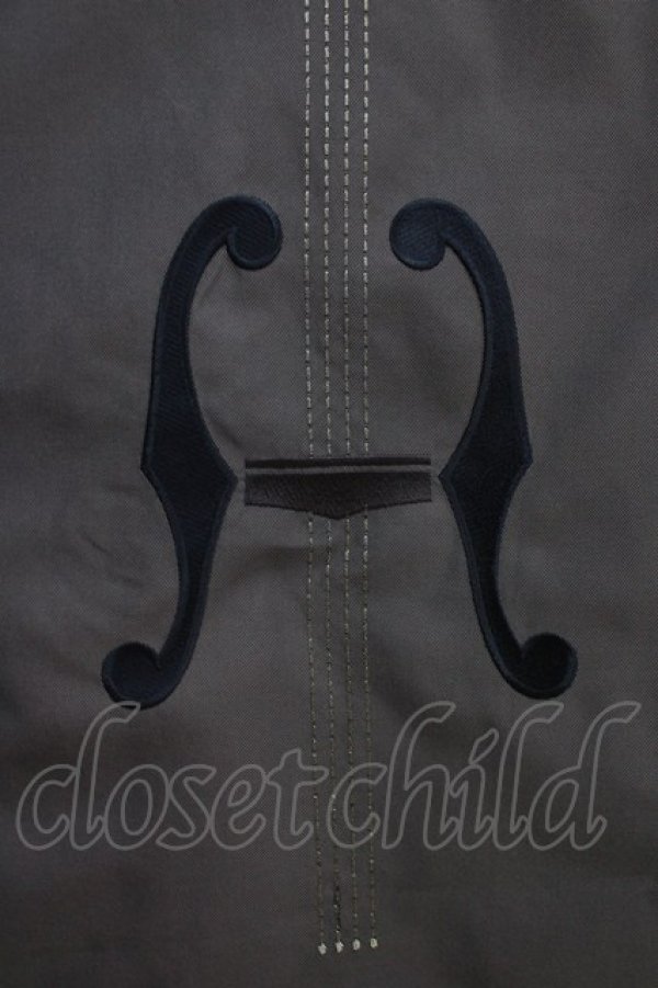 画像4: Jane Marple / Violin embroideryストラップドレス  ブロンズ H-26-01-25-001-JM-OP-KB-ZH (4)