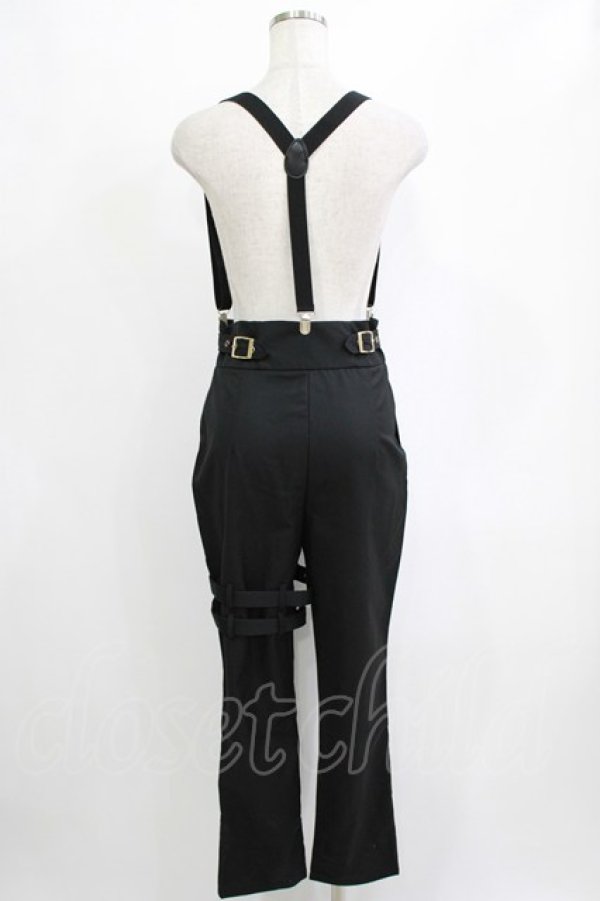 画像3: Castle Too / サスベルト付きパンツ M 黒 H-26-01-25-024-PU-PA-KB-ZH (3)