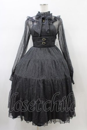 画像: Angelic Pretty / Charming Girlワンピース(チュール) Free ブラック H-26-01-26-031-AP-OP-NS-ZH