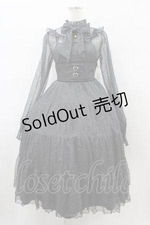 画像: Angelic Pretty / Charming Girlワンピース(チュール) Free ブラック H-26-01-26-031-AP-OP-NS-ZH