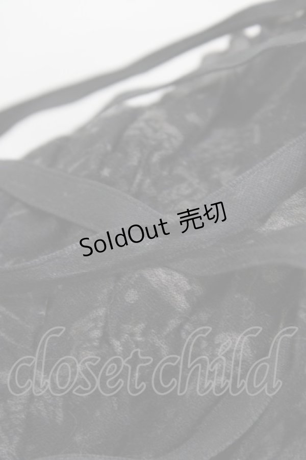 画像9: Angelic Pretty / メルカトル骨董品店編み上げジャンパースカートSet Free ブラック H-26-01-26-032-AP-OP-NS-ZH (9)