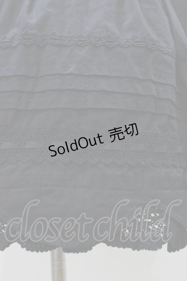 画像5: BABY,THE STARS SHINE BRIGHT / リボンスカラップジャンパースカート Free ブラック H-26-01-26-035-BA-OP-NS-ZH (5)