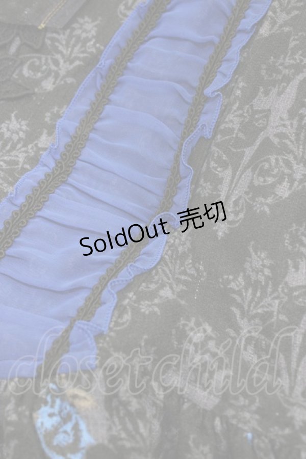 画像6: ALICE and the PIRATES / フリル袖ジャンパースカート(Maleficent) Free ブルー H-26-01-26-037-PA-OP-NS-ZH (6)