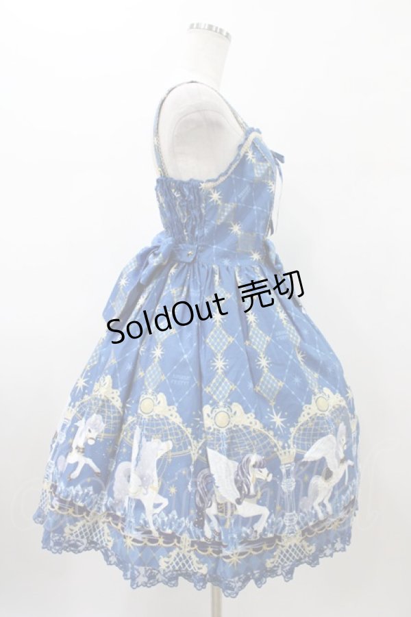 画像3: Angelic Pretty / Crystal Dream Carnival Premiumジャンパースカート Free セルリアンブルー H-26-01-26-038-AP-OP-NS-ZH (3)