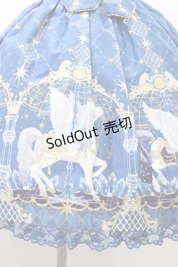 画像5: Angelic Pretty / Crystal Dream Carnival Premiumジャンパースカート Free セルリアンブルー H-26-01-26-038-AP-OP-NS-ZH (5)