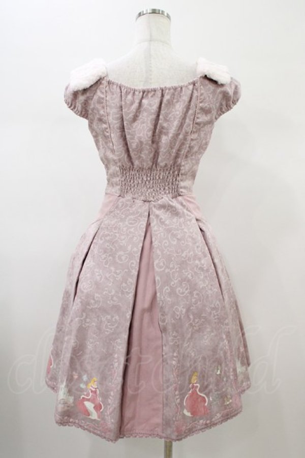 画像2: Secret Honey / ウィンターグリーティングワンピース(オーロラ姫ver) Free ピンク H-26-01-26-042-CA-OP-NS-ZH (2)