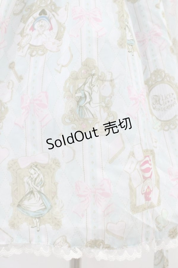 画像3: Angelic Pretty / Upside Down Story アリス ワンピース L サックス H-26-01-26-044-AP-OP-NS-ZH (3)