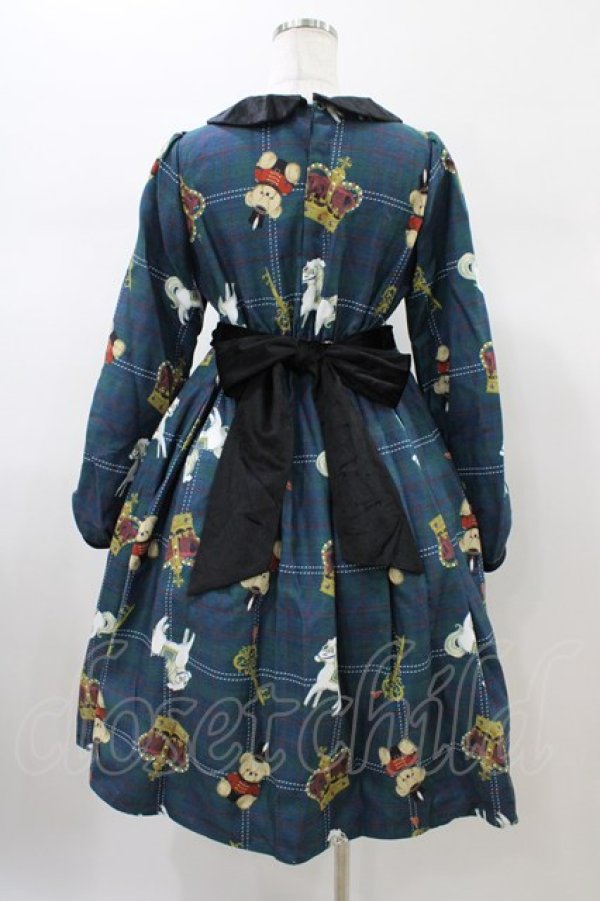 画像2: axes femme kawaii / ロンドントイズワンピース M グリーン H-26-01-26-045-AX-OP-NS-ZH (2)