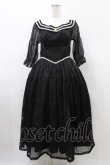 画像1: Visible milky way（海外ロリータブランド） / Sunset Avenueワンピース XL ブラック H-26-01-26-047-0-OP-NS-ZH (1)