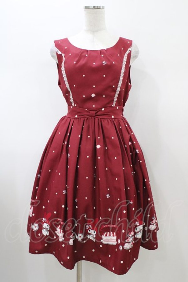 画像1: axes femme / マイメロディ/ジャンスカ M レッド H-26-01-26-053-AX-OP-NS-ZH (1)