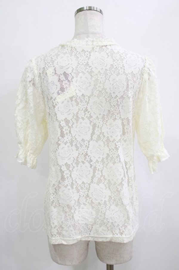 画像3: m petit by misako / TT*AOKシアートップス M アイボリー H-26-01-26-1034-LO-TO-NS-ZH (3)