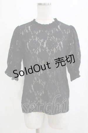 画像: m petit by misako / TT*AOKシアートップス M ブラック H-26-01-26-1035-LO-TO-NS-ZH