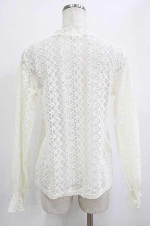 画像3: m petit by misako / レースインナートップス L アイボリー H-26-01-26-1037-LO-TO-NS-ZH (3)