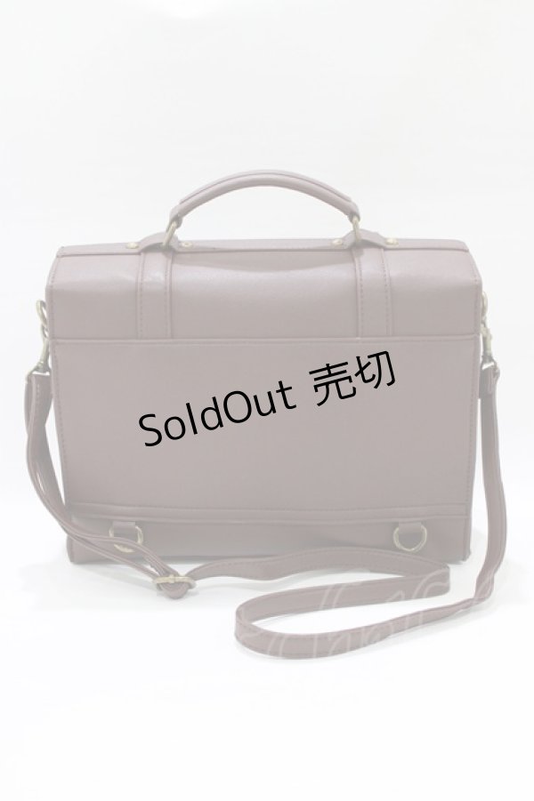 画像3: Kurumi Collaboration / CLK*カギアナバッグ　鍵穴サッチェルバッグ  ブラウン H-26-01-26-1039-GO-BG-NS-ZH (3)