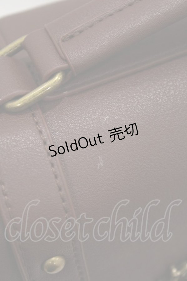 画像6: Kurumi Collaboration / CLK*カギアナバッグ　鍵穴サッチェルバッグ  ブラウン H-26-01-26-1039-GO-BG-NS-ZH (6)