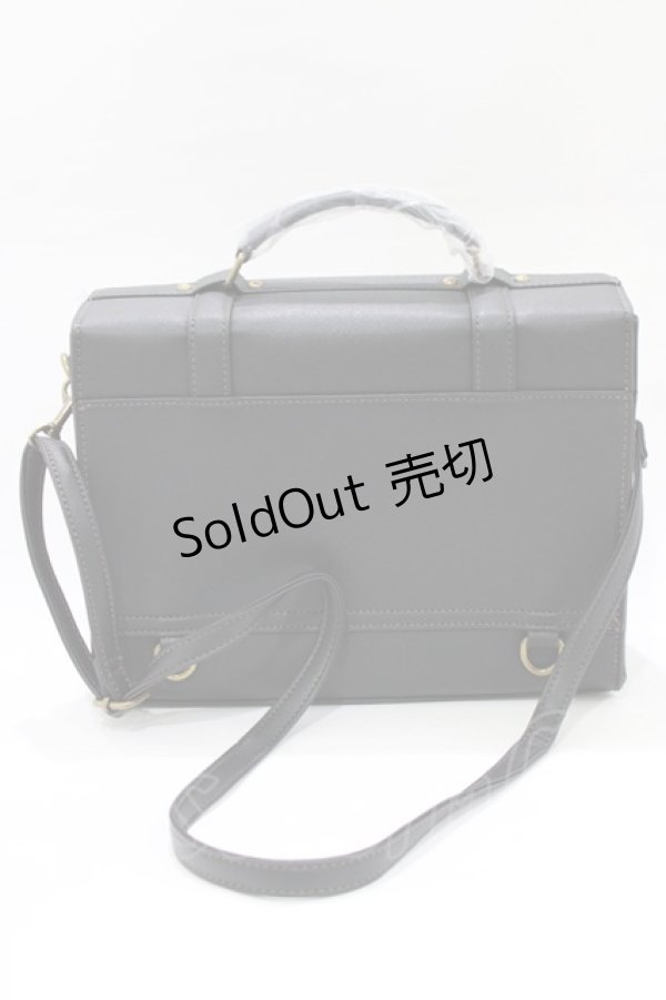 画像3: Kurumi Collaboration / CLK*カギアナバッグ　鍵穴サッチェルバッグ  ブラック H-26-01-26-1043-GO-BG-NS-ZH (3)