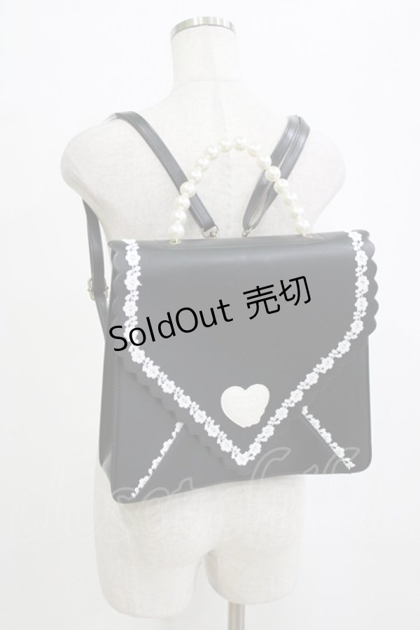 画像1: Eri Aino's collaboration / シャーロットの水曜日3WAY BAG  ブラック H-26-01-26-1044-PU-BG-NS-ZH (1)